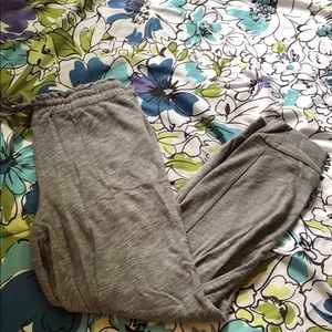 Gray Hollister Joggers